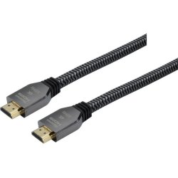 DACOMEX HDMI 2.0 Cord metal braid - 3m