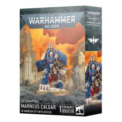 Warhammer 40k - Ultramarines Marneus Calgar en Armure d'Antilochus
