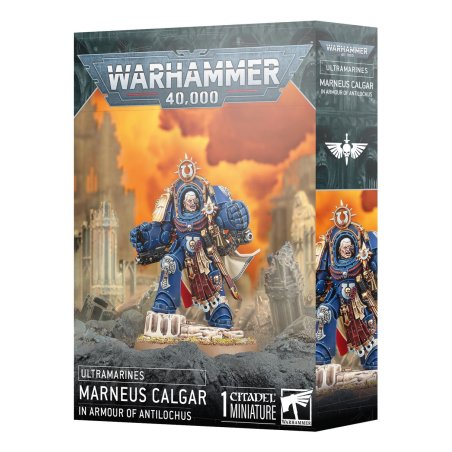 Warhammer 40k - Ultramarines Marneus Calgar en Armure d'Antilochus