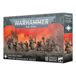 Warhammer 40k - Space Marine du Chaos Escouade de Gardes Renegats