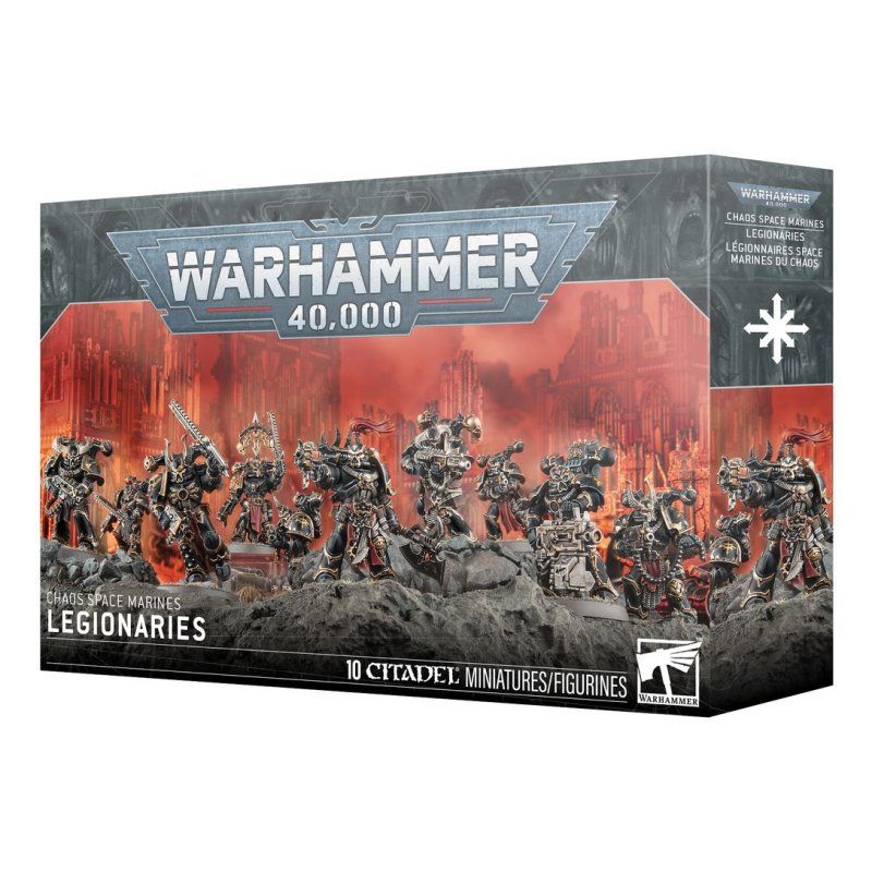 Warhammer 40k - Space Marine du Chaos Squad / Legionnaires (2025)