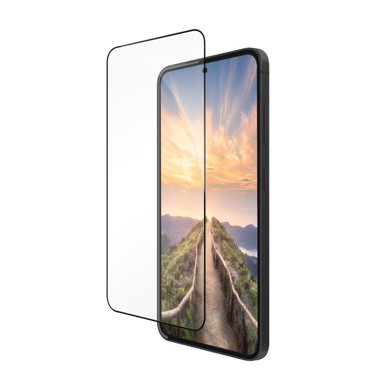 dbramante1928 Bulk - eco-glass - Galaxy S25 Black Edge