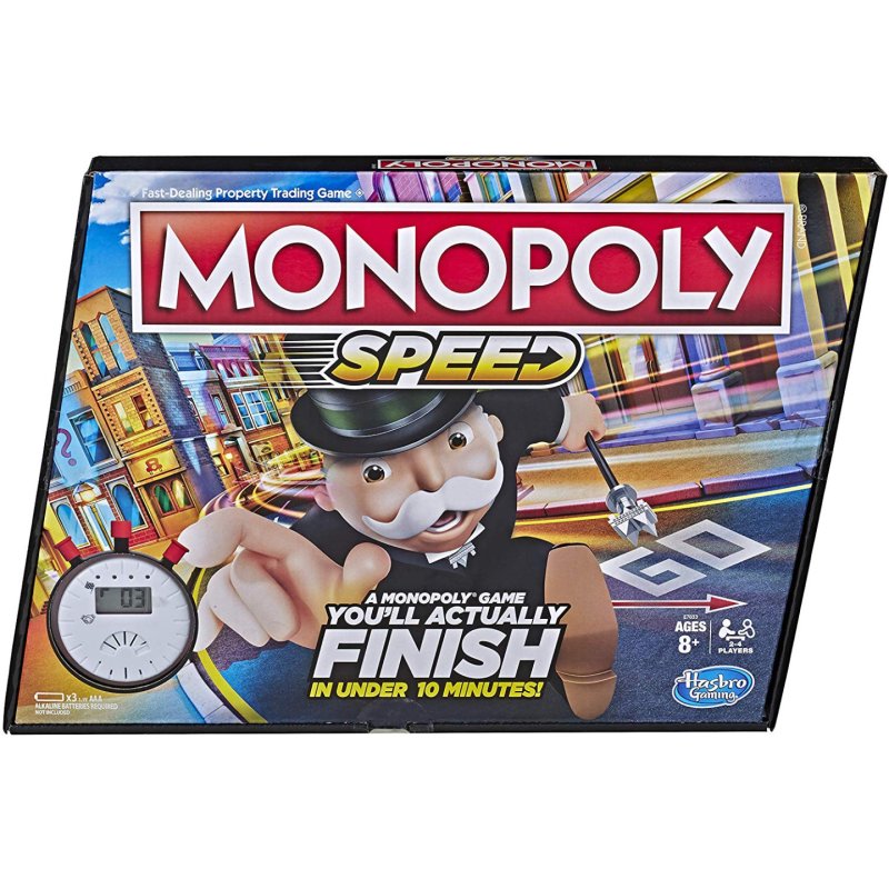 Hasbro compatible Gaming - Monopoly Speed (Danish) (E7033)
