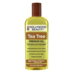 Hollywood Beauty Tea Tree Premium Oil 8oz - Can Be Used for Hair or Body
