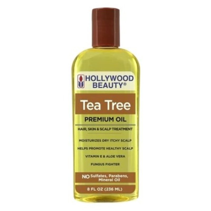Hollywood Beauty Tea Tree Premium Oil 8oz - Can Be Used for Hair or Body