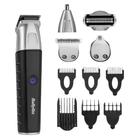 BaByliss MT812E tondeuse à cheveux Noir, Acier inoxydable Lithium-Ion (Li-Ion)