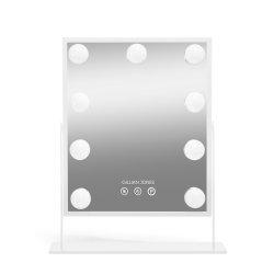 Gillian Jones - Makeup Artist Mirror with 9 powerful LED bulbs - White