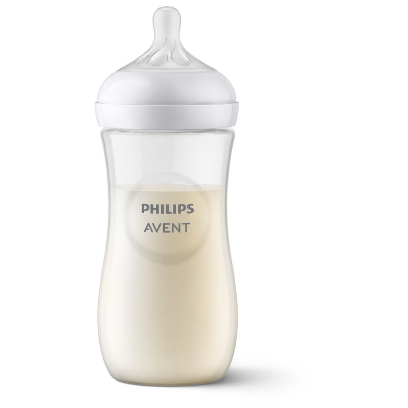 Philips Avent - Baby Bottle, 1 Bottle, 11oz/330ml, fast Flow Nipple, 6m 
