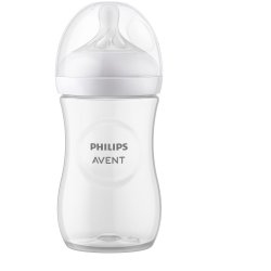 Philips Avent - Baby Bottle, 1 Bottle, 9oz/260ml, medium Flow Nipple, 3-6m