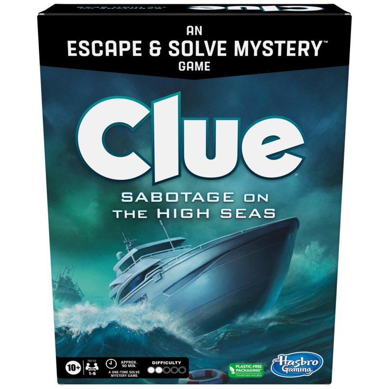 Cluedo - Sabotage on Seas, Danish (F61101080)