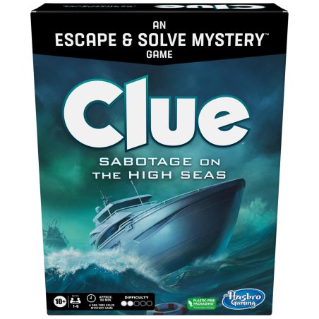 Cluedo Sabotage on the High Seas Clue Sabotage on the High Seas 90 min Jeu de société Echapper