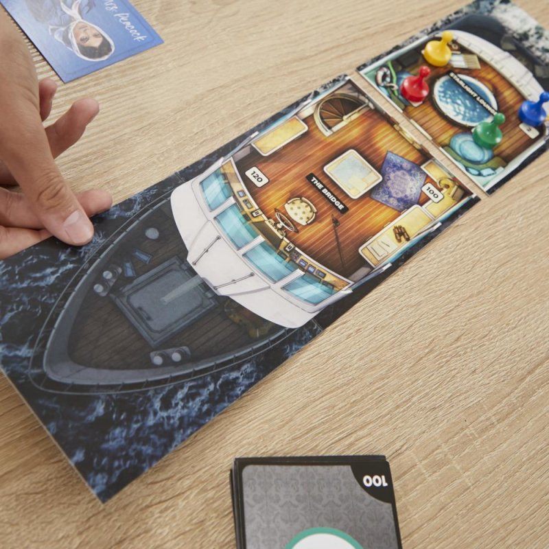 Cluedo Clue Sabotage on the High Seas, An Escape & Solve Mystery Game, Board Game for Ages 10 