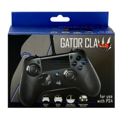 Gator Claw Wired Controller for Playstation 4 - Black (ORB)