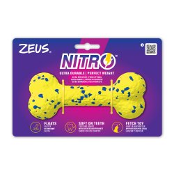 Zeus Nitro - Bendy Bone - Yellow and Blue - 16cm