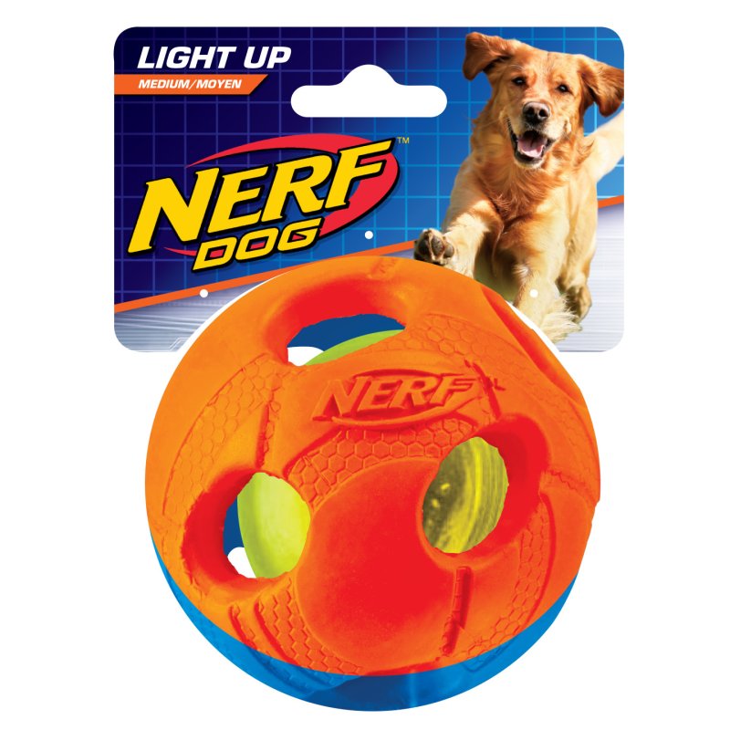 NERF - Nerf Dog LED Bash Ball - Medium
