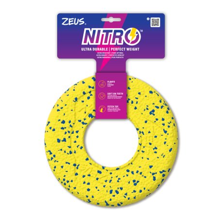 Zeus Nitro - Flying Disc - Yellow and Blue - Ø24cm