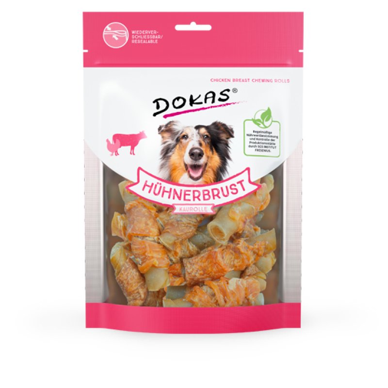Dokas 200601 friandise pour chiens et chats Chien Friandises Poulet 250 g