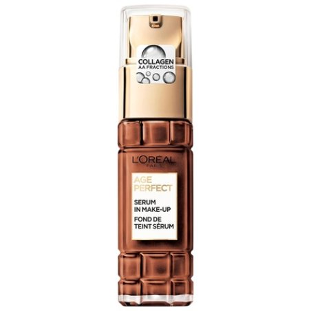 L'Oréal Paris Serum in Make up for Mature Skin Liquid Foundation with SPF 24 Age Perfect 30ml 510 Mahogany