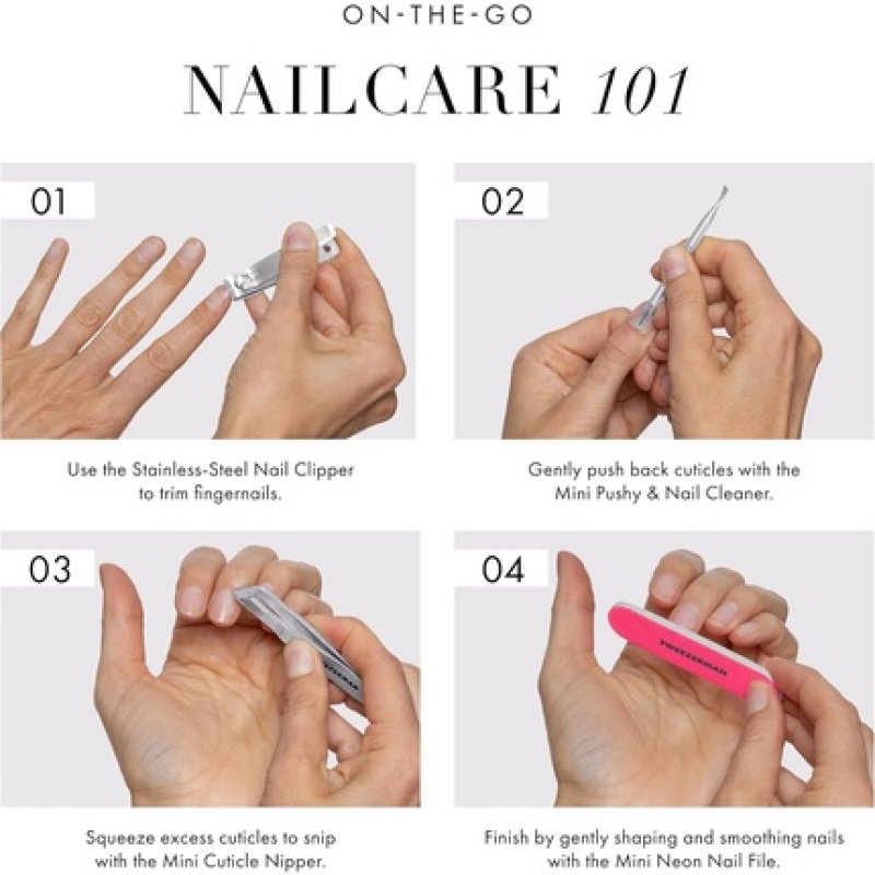 Tweezerman Mini Neon Nail Rescue Kit