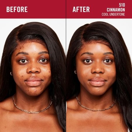 Rimmel Lasting Finish 35hr Foundation 510 Cinnamon Full Coverage Hydrating