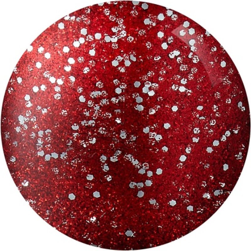 Rimmel London Glitter Nail Polish Top Coat Ruby Crush 8ml