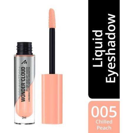 Manhattan Wonder'Cloud Eyeshadow Colour 005 Chilled Peach Liquid Eye Shadow 18g