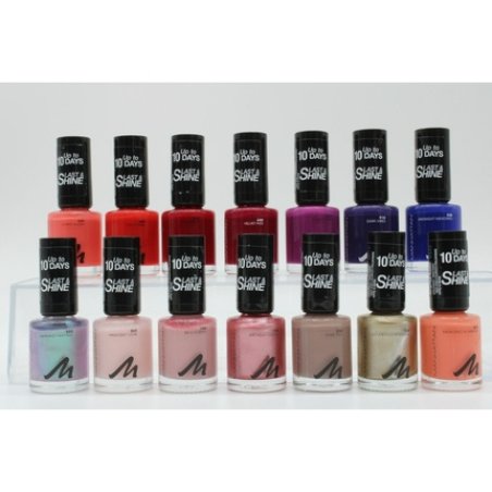 Manhattan Last & Shine Nail Polish up to 10 Days Color Selection 8ml