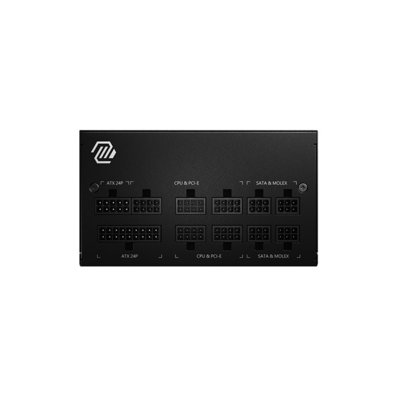 MSI MAG A650GL unité d'alimentation d'énergie 650 W 20 4 pin ATX ATX Noir