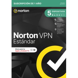 NORTON VPN STANDARD ES 1 USER 5 DEVICE 12MO GENERIC RSP MM GUM