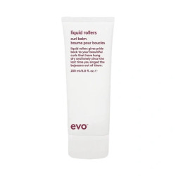 Evo Curl Liquid Rollers Curl Balm 200ml Antifrizz Curl Balm For Curly Hair