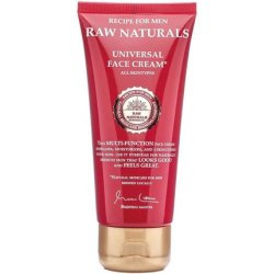 Recipe for Men Raw Naturals Universal Face Cream Strengthening and Hydrating Multi Function Moisturizer for Men 100ml