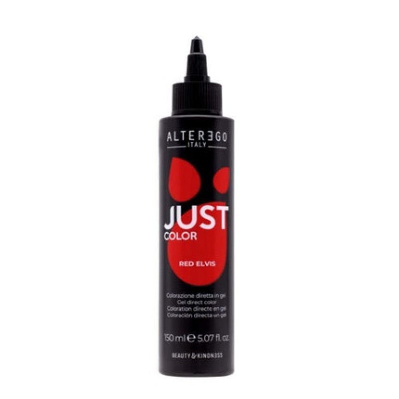 Alterego Just Color Red Elvis 150ml Semipermanent Gel Color