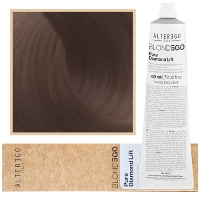 Alterego Blondego Pure Diamond Lift 60ml Ash Pearl Lightening Coloring Cream