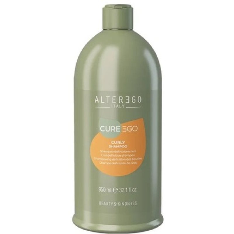 Alterego Curego Curly Shampoo 950ml Ideal For Curly Or Wavy Hair