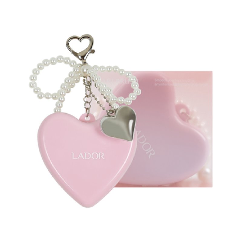 Lador Heart Brush In Pink