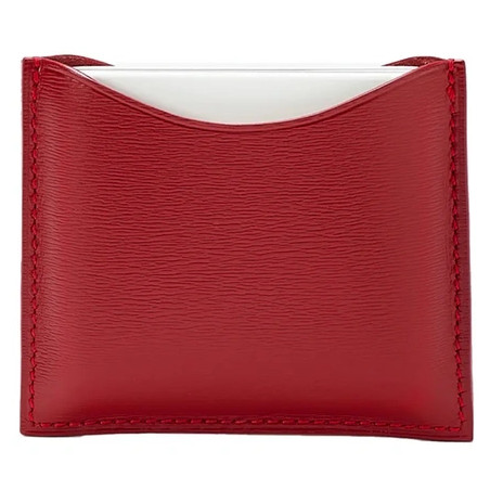 La Bouche Rouge La Bouche Rouge Red Leather Compact Case