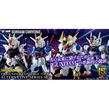 GUNDAM - Gundam Converge - Figurine 15th Anniversary Alternative 5.5cm