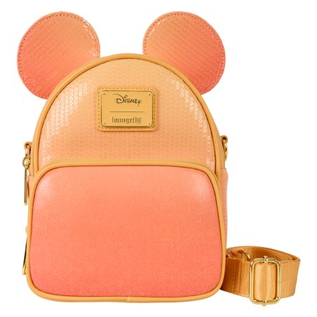 DISNEY - Mickey "Glitter" - Sac bandoulière Convertible Loungefly