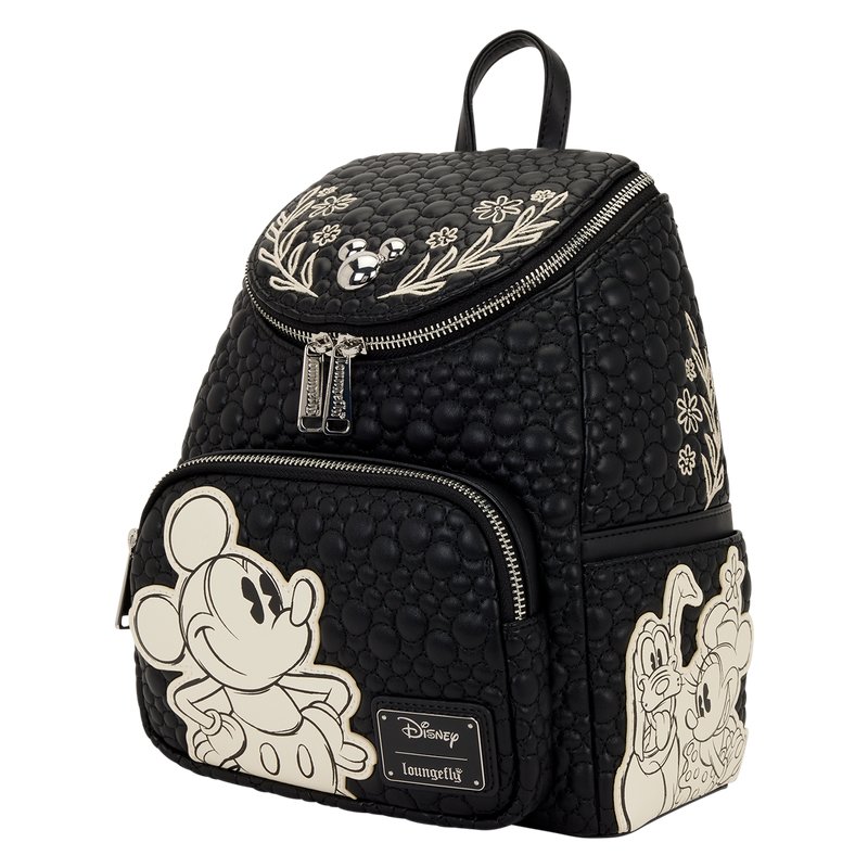 DISNEY - Mickey & Amis "Sketched" - Mini Sac à Dos LoungeFly
