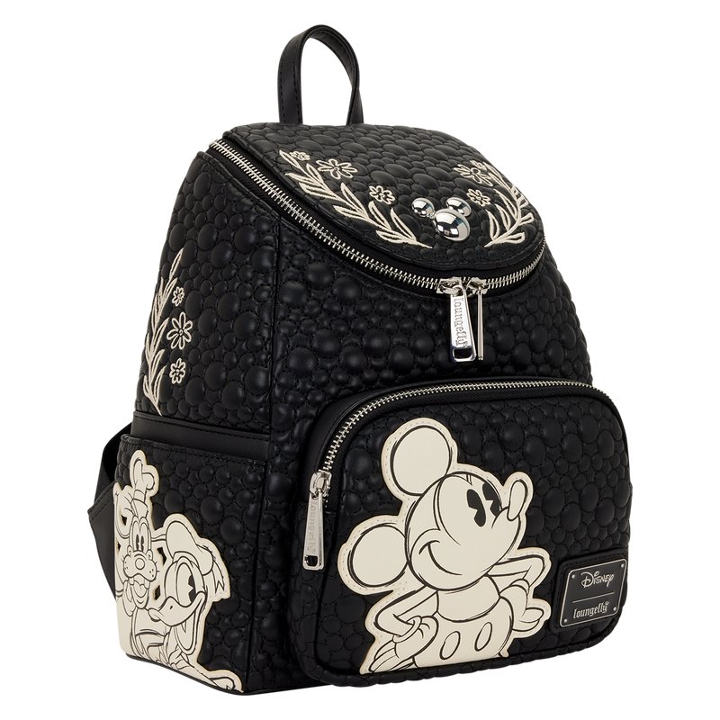 DISNEY - Mickey & Amis "Sketched" - Mini Sac à Dos LoungeFly
