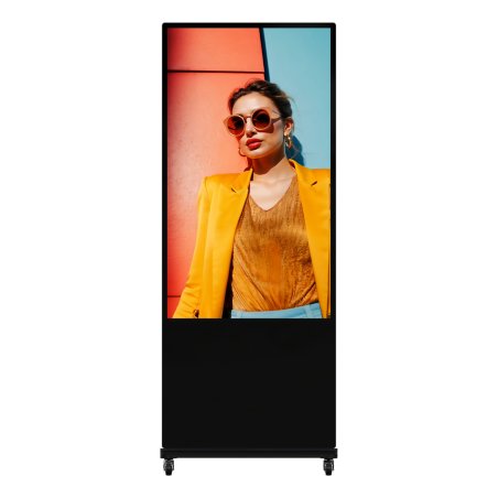 Hikvision DS-D6055UN-D/S Signage Display Kiosk design 139.7 cm (55") LED Wi-Fi 500 cd/m² 4K Ultra HD Black Built-in