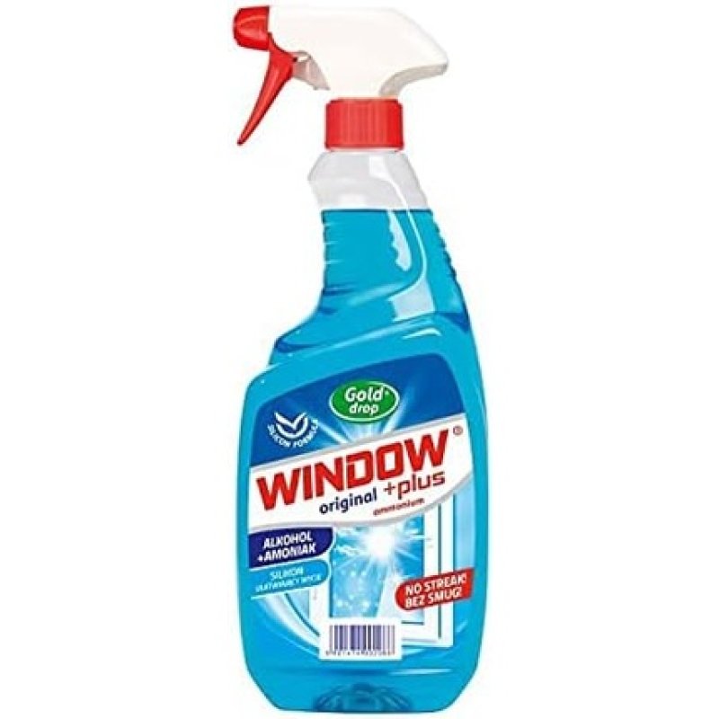 Gold Drop Window Plus Glass Cleaner 750ml