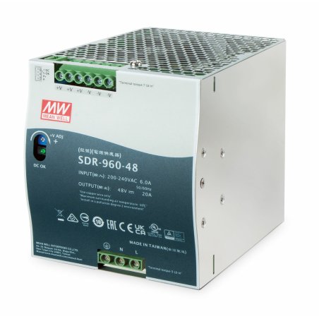 DIN RAIL POWER SUPPLY 48V-960W/20A