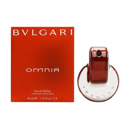 Bvlgari Omnia Eau De Parfum Spray Red/Silver 1.33 Ounces