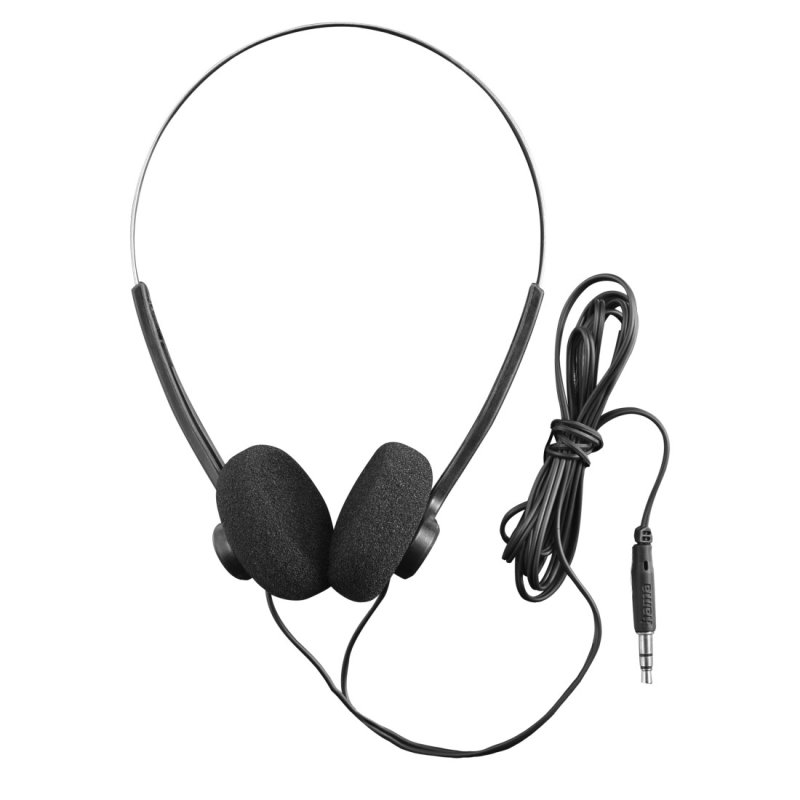 Hama Slight II Headset Wired Head-band Music Black