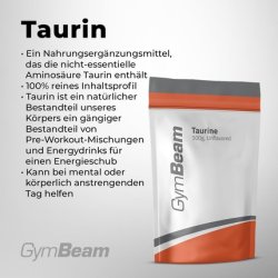 Gymbeam Taurine Powder - Food Supplement