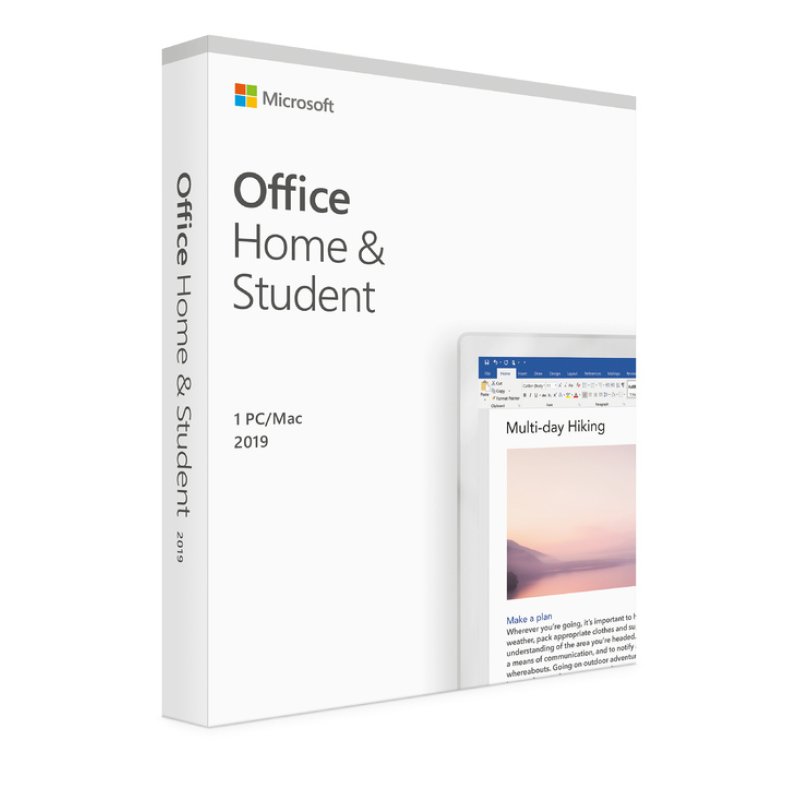 Microsoft Office Home & Student 2019 Office suite Complète 1 licence(s) Français