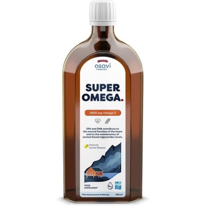 Osavi Super Omega 2900mg Omega 3 Lemon 500ml