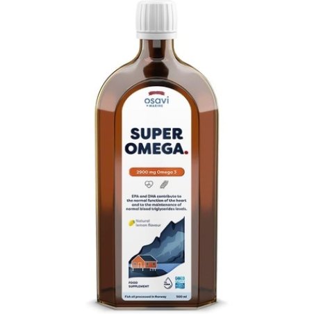 Osavi Super Omega 2900mg Omega 3 Lemon 500ml