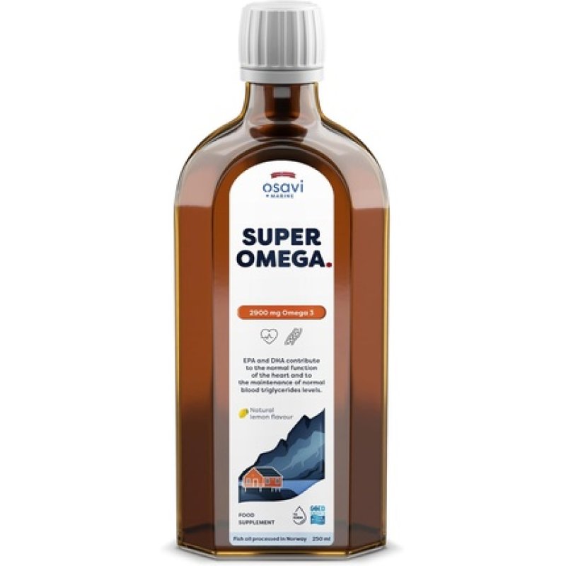 Osavi Super Omega 2900mg Omega 3 Lemon 250ml